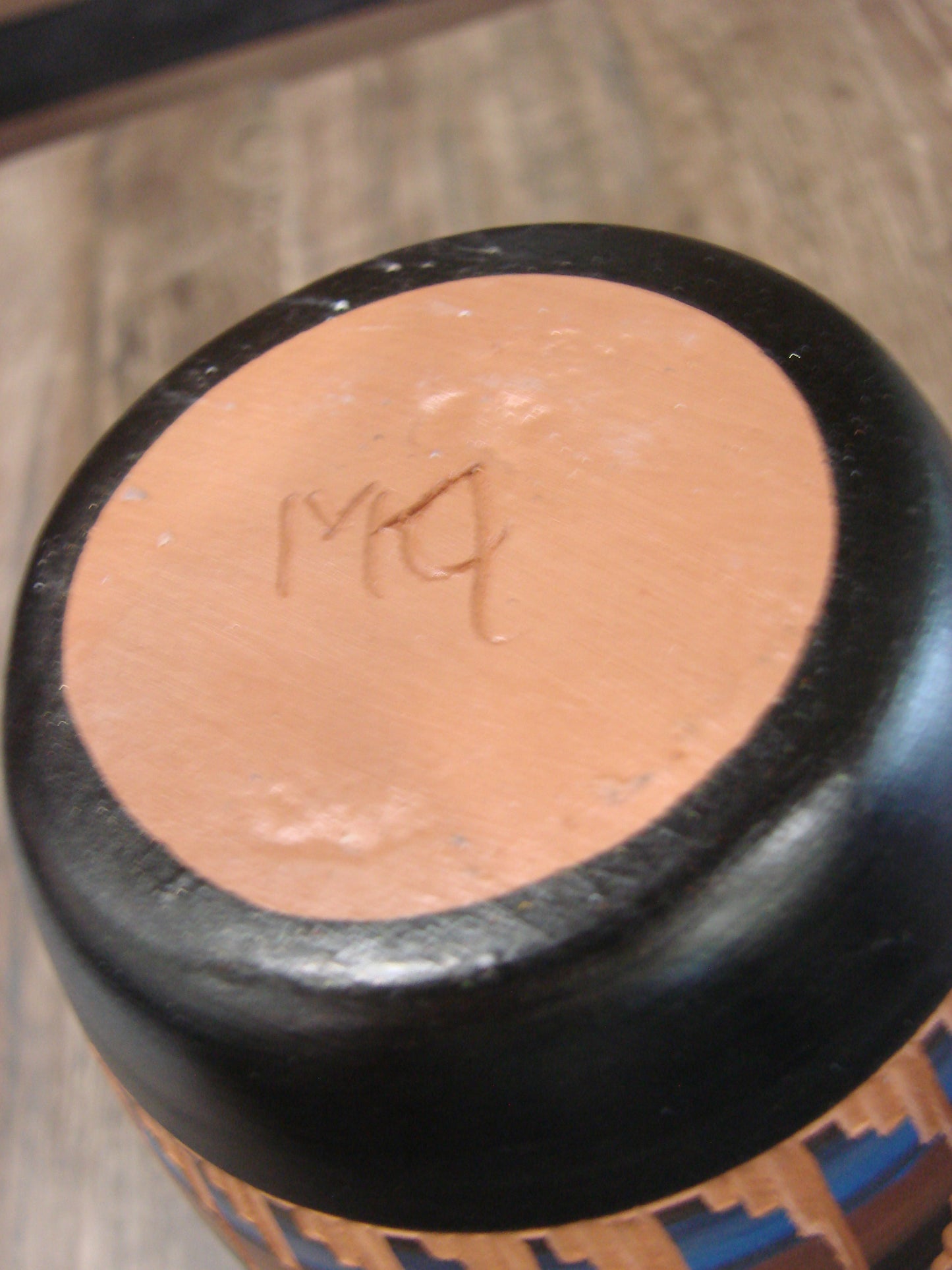 Native American Hand Etched & Hand Painted Pottery - Gilmore