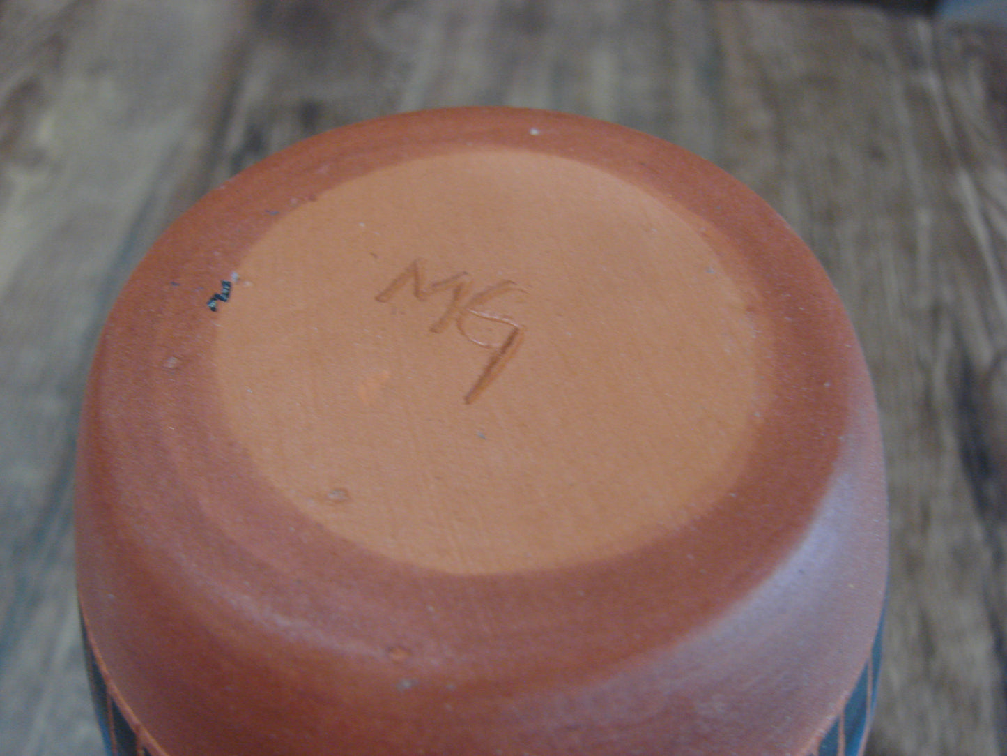 Native American Hand Etched & Hand Painted Pottery - Gilmore