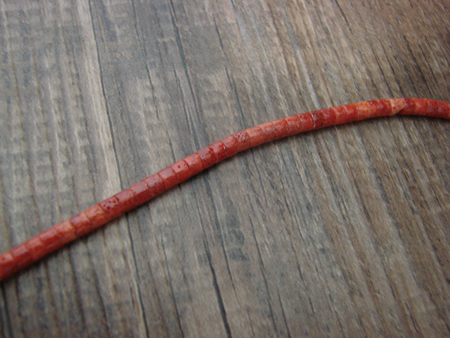 Hand Carved Gaspeite & Coral Hummingbird Fetish Necklace - Mitchell