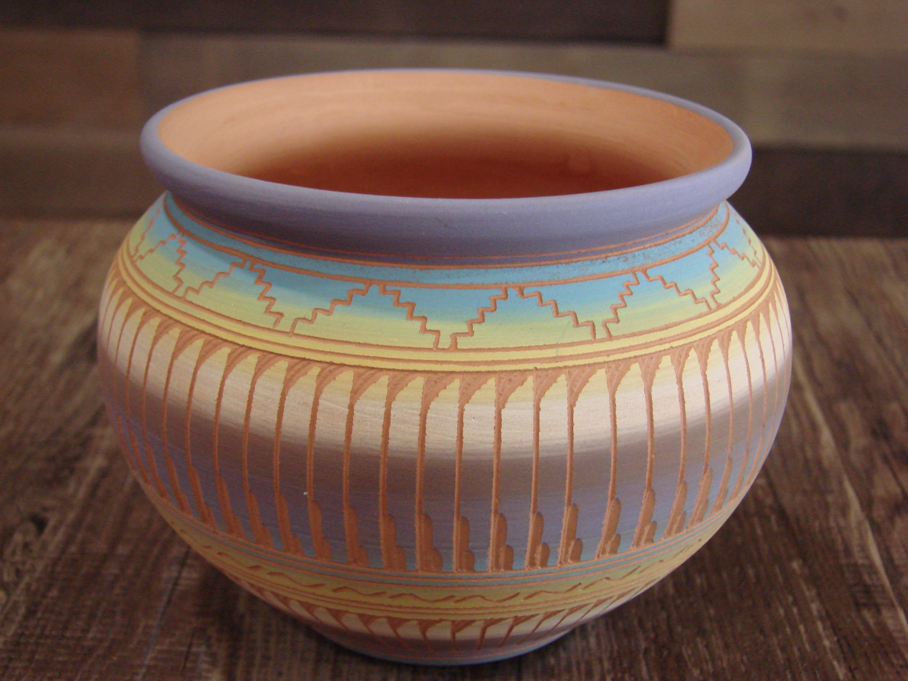 工芸品 Indian handmade pottery Native American Indian Pottery>Zia Pueblo Indian Pottery