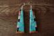 Santo Domingo Multi-Stone Inlay Dangle Earrings by Torevia Crespin