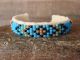 Small Navajo Indian Hand Beaded Baby Cuff Bracelet by Jackie Cleveland