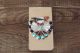 Zuni Indian Jewelry Inlay Eagle Money Clip - Booqua