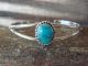 Navajo Indian Sterling Silver Turquoise Bracelet by Mariano