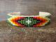 Native American Navajo Indian Hand Beaded Bracelet by Jacklyn Cleveland