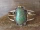 Native American Navajo Indian Nickel Silver Brass Turquoise Bracelet by Bobby Cleveland