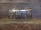 Navajo Indian Sterling Silver Corn Farming Storyteller Bracelet Signed by Becenti