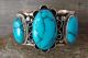 Navajo Indian Copper Turquoise Bracelet by Jackie Cleveland!