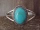 Navajo Indian Turquoise Sterling Silver Bracelet - Yazzie