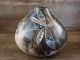 Acoma Pueblo Etched Horse Hair Friendship Pot by Gary Yellow Corn