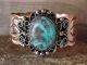 Navajo Indian Copper & Turquoise Bracelet by Jackie Cleveland