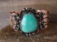 Navajo Indian Copper & Turquoise Bracelet by Jackie Cleveland