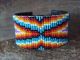 Navajo Indian Jewelry Hand Beaded Bracelet by 	Lucille Ramone