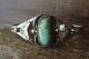 Native American Jewelry Nickel Silver Turquoise Bracelet by Phoebe Tolta