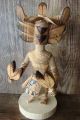 Native American Indian Handmade Crow Mother Dancer Kachina  Platero 