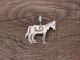 Navajo Indian Sterling Silver Horse Pendant Charm by Robert Gene