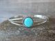 Navajo Indian Sterling Silver & Turquoise Bracelet - Yazzie