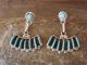 Zuni Sterling Silver Turquoise Needle Point Post Earrings! Kaamasse