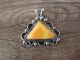 Navajo Nickel Silver Spiny Oyster Pendant - Jackie Cleveland