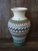 Navajo Indian Hand Etched Pottery Vase by Mirelle Gilmore