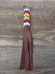 Navajo Indian Hand Beaded Fringe Key Chain - J. Cleveland