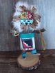 Navajo Indian Handmade Sunface Kachina Signed RY