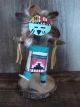 Navajo Indian Handmade Sunface Kachina Signed RY