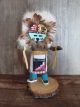 Navajo Indian Handmade Sunface Kachina Signed RY