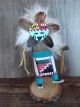 Navajo Indian Handmade Sunface Kachina Signed RY