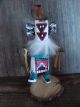 Navajo Indian Handmade Mother Crow Kachina Signed RY