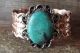 Navajo Indian Copper Turquoise Bracelet by Jackie Cleveland!