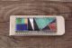 Navajo Indian Gemstone Inlay Money Clip! - A. Yazzie