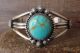 Navajo Indian Turquoise Sterling Silver Cuff Bracelet - Calladitto