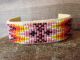 Navajo Indian Hand Beaded Bracelet by Jacklyn Cleveland