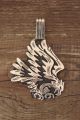 Navajo Jewelry Sterling Silver Eagle Pendant Richard Singer!