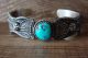 Navajo Indian Jewelry  Turquoise Bracelet by Kevin Billah