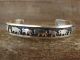 Navajo Indian Sterling Silver Bracelet Signed by T & R Singer