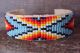 Navajo Indian Jewelry Hand Beaded Bracelet by Jackie Cleveland