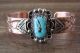 Navajo Indian Copper Turquoise Bracelet by Jackie Cleveland!