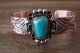 Navajo Indian Copper Turquoise Bracelet by Jackie Cleveland!