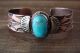 Navajo Indian Copper Turquoise Bracelet by Jackie Cleveland!