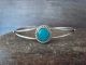 Navajo Indian Sterling Silver Turquoise Bracelet by Mariano