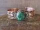 Navajo Indian Copper & Turquoise Bracelet by Jackie Cleveland