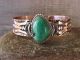 Navajo Indian Copper & Turquoise Bracelet by Jackie Cleveland