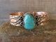 Navajo Indian Copper & Turquoise Bracelet by Jackie Cleveland