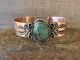 Navajo Indian Copper & Turquoise Bracelet by Jackie Cleveland