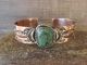 Navajo Indian Copper & Turquoise Bracelet by Jackie Cleveland