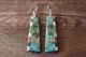 Santo Domingo Multi-Stone Inlay Dangle Earrings by Torevia Crespin