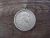 Benjamin Franklin Liberty Half Dollar Pendant - Sterling Silver