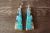 Santo Domingo Multi-Stone Inlay Dangle Earrings by Torevia Crespin